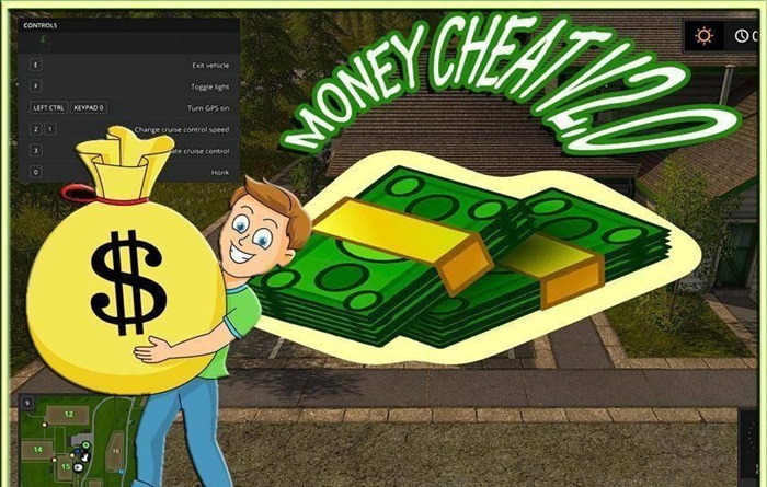 FS17 - Money Cheat $1,000,000 V2