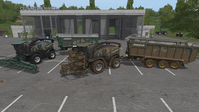 FS17 - NewHolland Forage Pack v2.5 Fixed