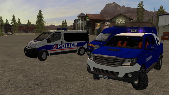 FS17 - Pack Gendarmerie Police V2