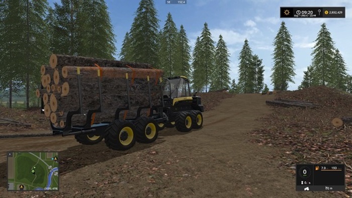 FS17 - Ponsse Buffalo Log Transporter V1