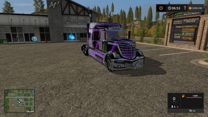 FS17 - Lonestar Purple Truck V2