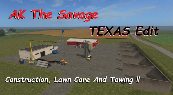 FS17 - Savage Texas Map