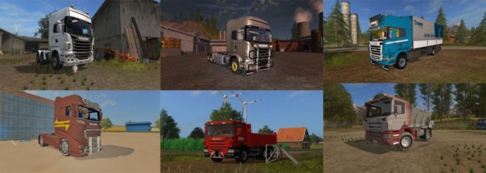 FS17 - Scania Trucks Pack V1