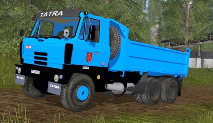 FS17 - Tatra 815 Blue Steal Truck