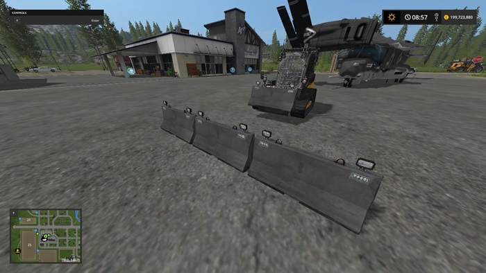 FS17 - Animated Concrete Barriers V1