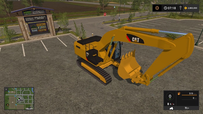 FS17 - Caterpillar 329E Excavator V1