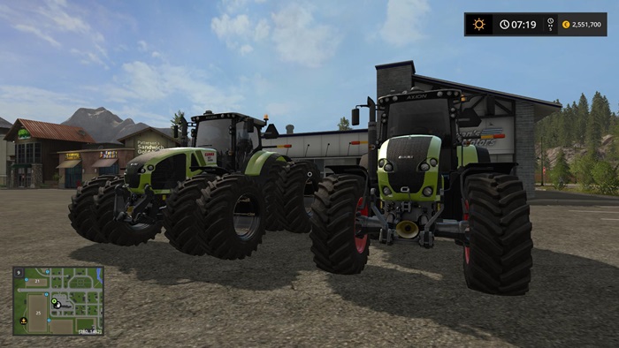 FS17 - Claas Axion 900 Tractor V1