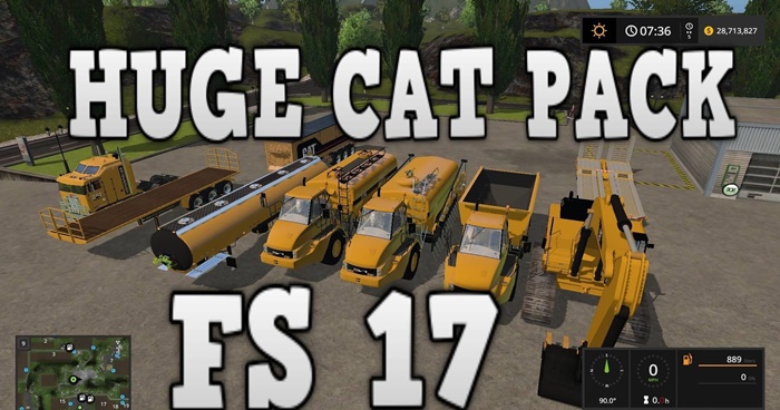 FS17 - Huge Cat Pack V2