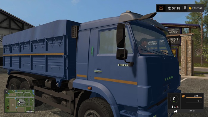 FS17 - Kamaz 45143 Truck V1