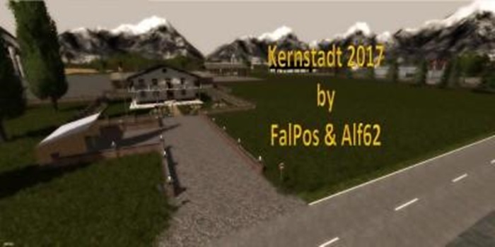 FS17 - Kernstadt 2017 Map V1.0.1 MIT Schneemaske
