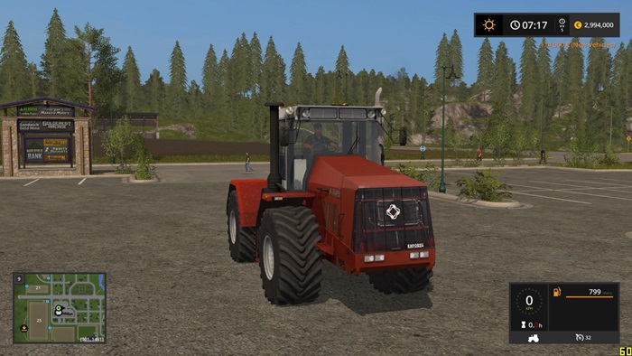 FS17 - Kirovets K-744 P3 Tractor