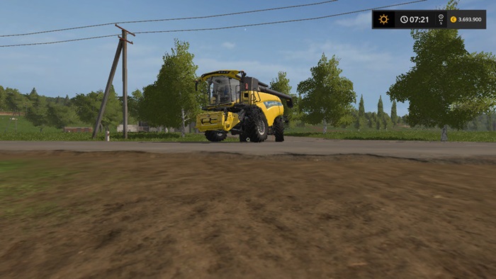 FS17 - New Holland CR1090 Harvester V4.7