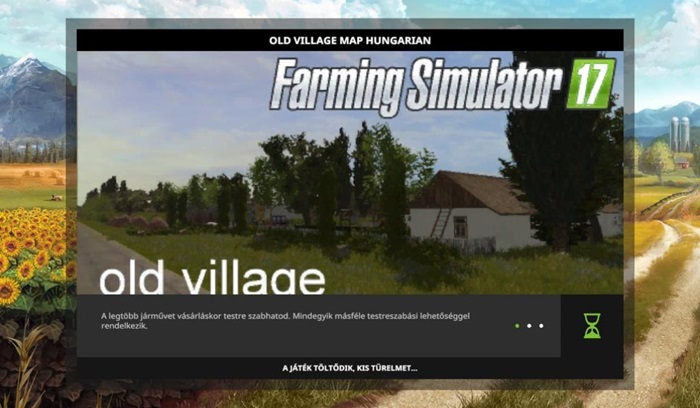 FS17 - Old Village Map Hungarian