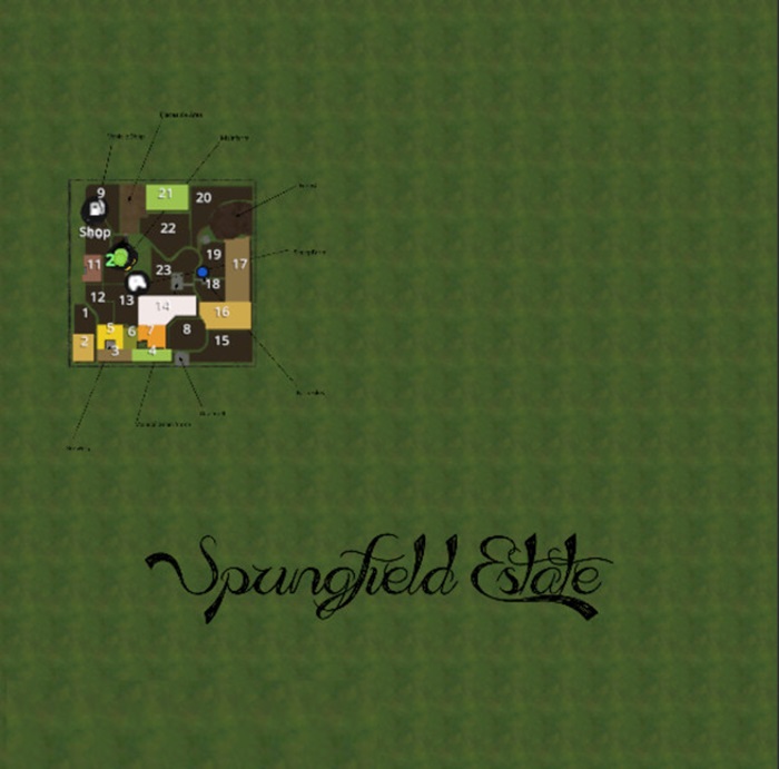 FS17 - Springfield Estate Map V2