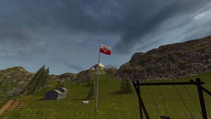 FS17 - Tyrolean Flag With Switchable Anthem V1