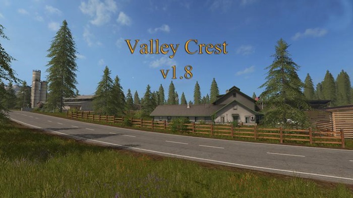 FS17 - Valley Crest 1 Map V1.8