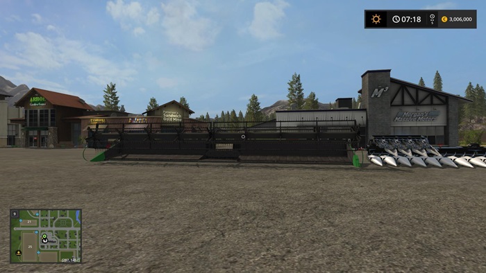 FS17 - 60 Foot Cutter Pack With Trailer V1