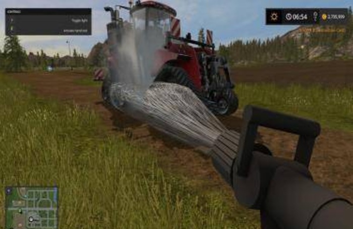 FS17 - Big Water Pump, Tractor Washer V1.1