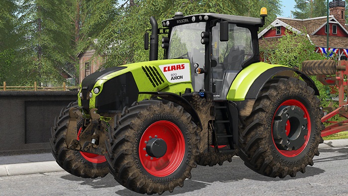 FS17 - Claas Axion 800 Tractor