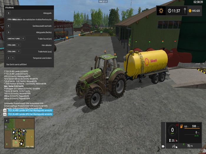 FS17 - Courses Retracted to Nordfriesische March 2.2 Without Digging