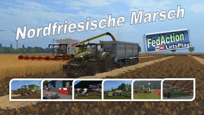FS17 - FRISIAN MARCH MAP V2.7 FIXED WITHOUT TRENCHES