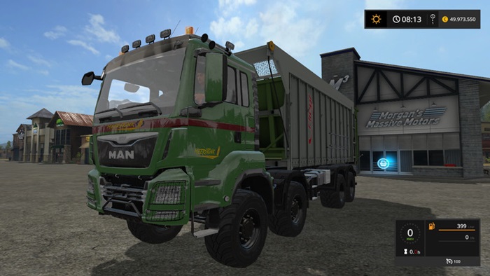 FS17 - MAN TGS With Fliegl Extension V5