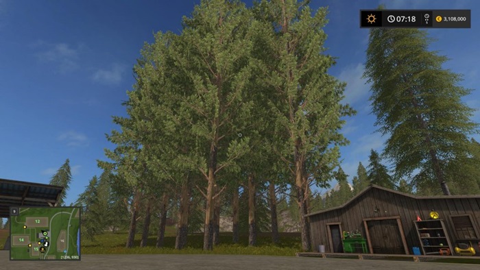 FS17 - More Trees IN Town V1
