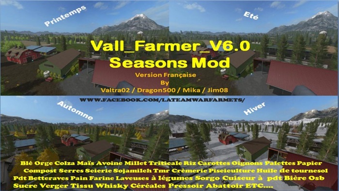 FS17 - Vall Farmer MP Map V6
