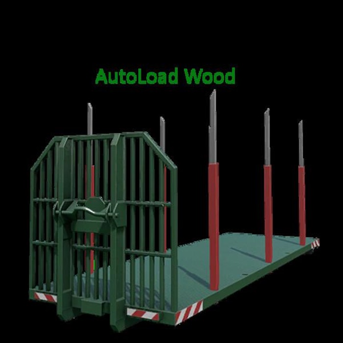 FS17 - HKL WOODEN CONTAINER WITH AUTOLOAD WOOD V1.0