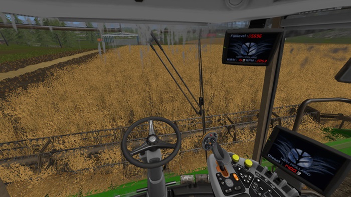 FS17 - New Holland CR.1090 Pack with color choice and new Indoor Hud v1.0.0.3