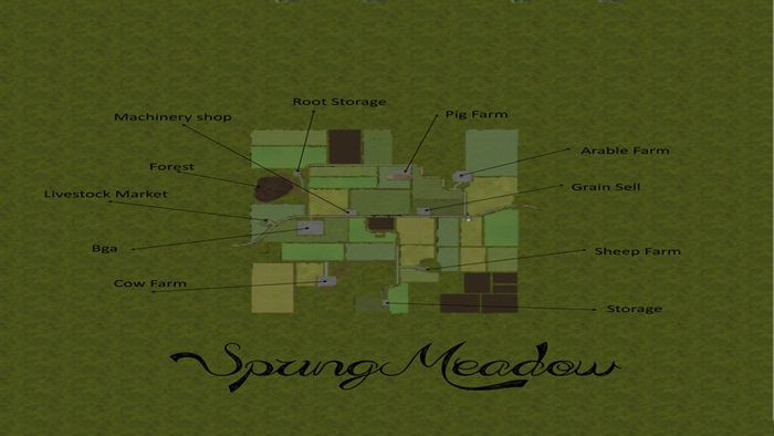 FS17 - Springmeadow Farm Map 1.0.0.1