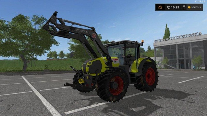 FS17 - Claas Arion 650FL – DH Tractor