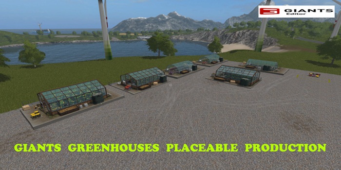 FS17 - Giants GreenHouses Placeable V 1