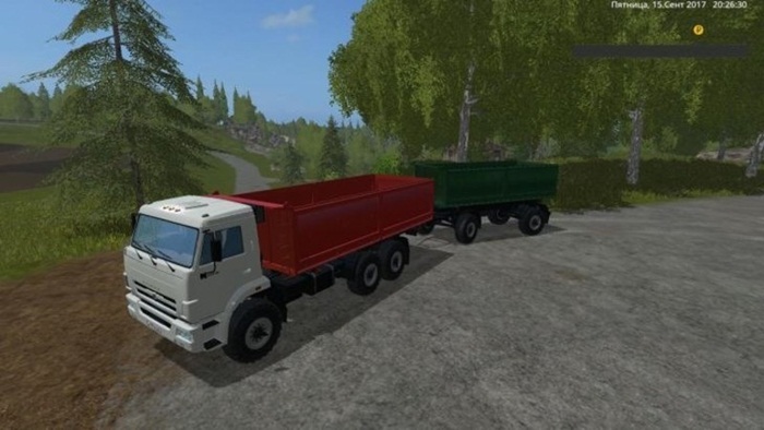 FS17 - Kamaz 68900R and trailer V 1.1