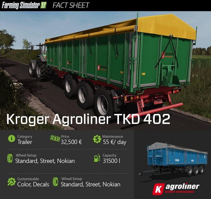 FS17 - Agroliner TKD Pack V1.1