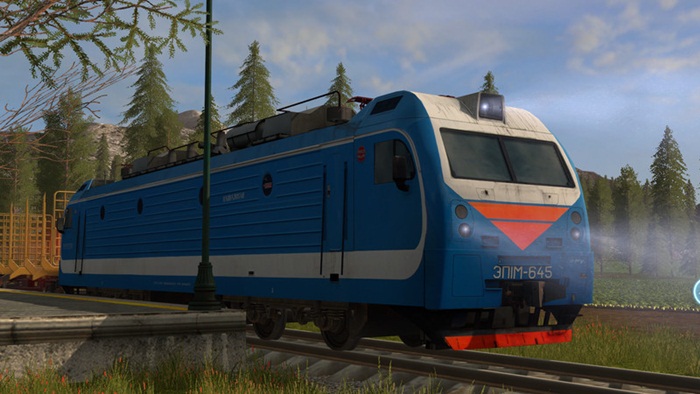 FS17 - New Electric Locomotive With Animated Cockpit And New Sound For Heavy Loads v1.0