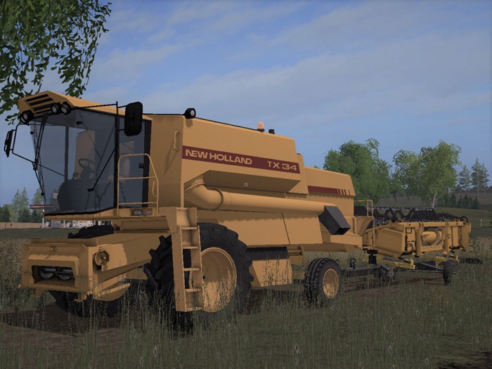 FS17 - New Holland TX34 Harvester Mod