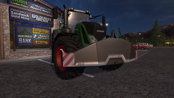 FS17 - Protector Weight 2000kg 1.0.1.0