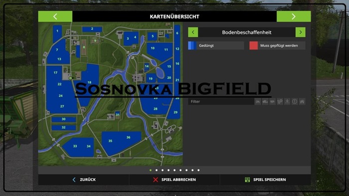 FS17 - SOSNOVKA-BIGFIELD + MODS V 1.0.0.0