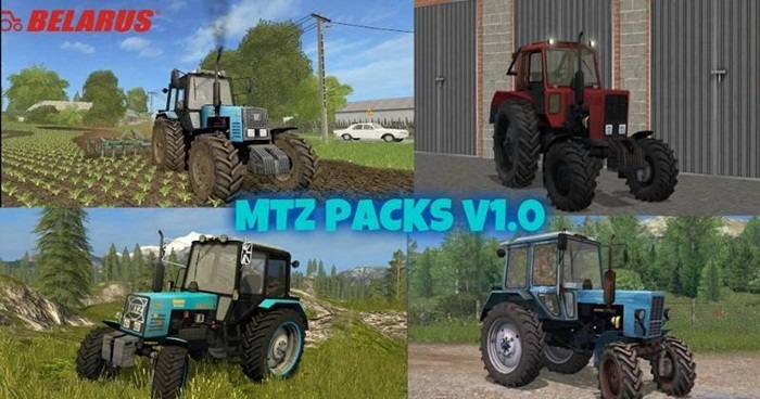 FS17 - MTZ Mod Packs V1