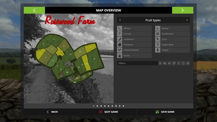 FS17 - Rosewood Farm Map