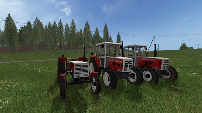 FS17 - Steyr Tractor Collection Steyr 8100 SK1