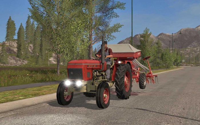 FS17 - Zetor 4911 Tractor V1.0.0.0