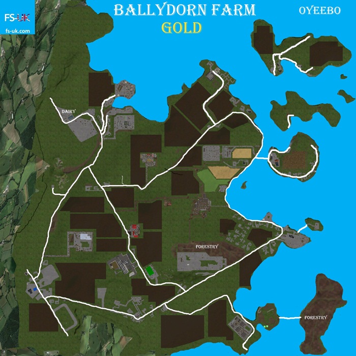 FS17 - Ballydorn Farm Gold Edition