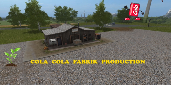 FS17 - Placeable Cola Cola Production V1.0.5