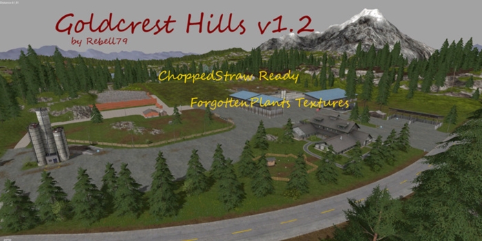 FS17 - Goldcrest Hills Map V1.4.1
