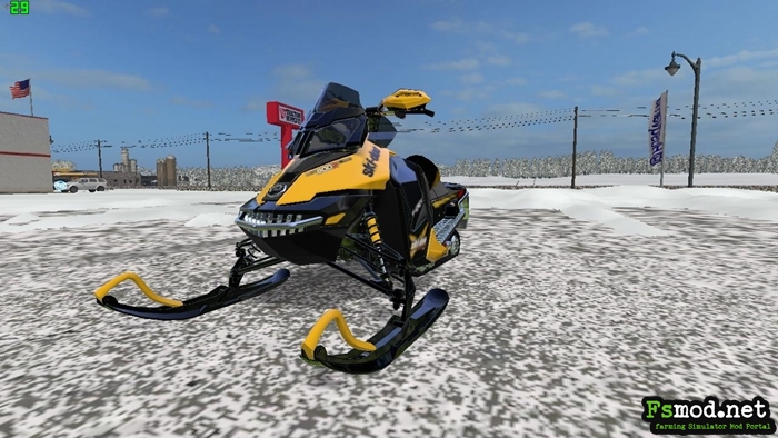 FS17 - Snowmobile Ski Doo V1