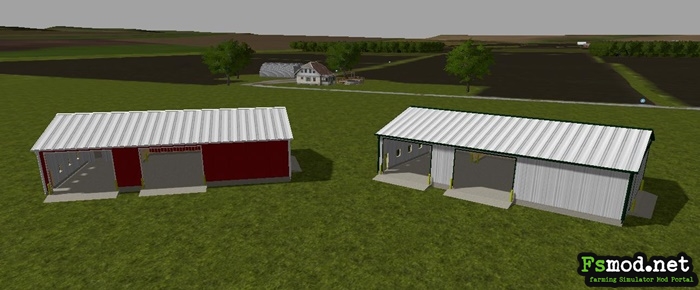 FS17 - 50X80 Toolshed: Updated V1.0