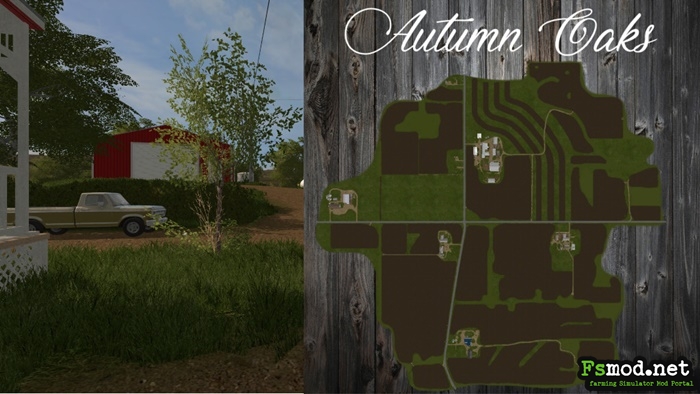 FS17 - Autumn Oaks Map