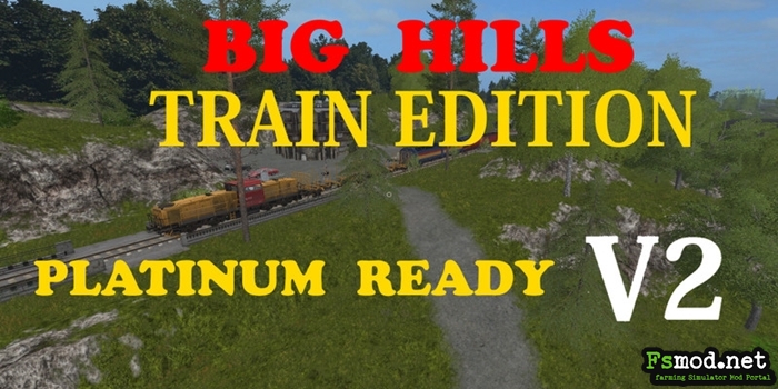 FS17 - Hills Map Train Edition V2